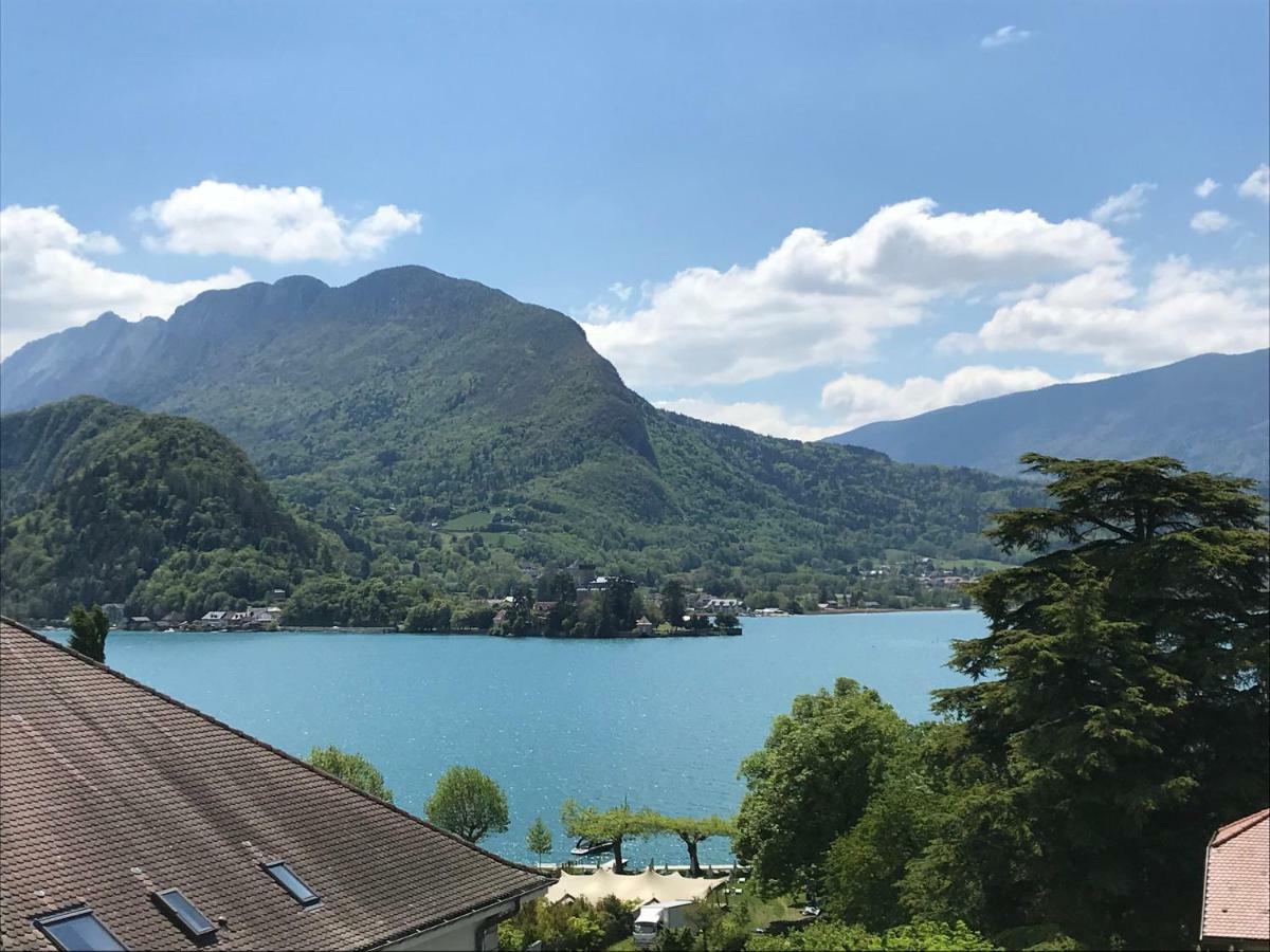 Logis La Charpenterie Hotel Talloires Buitenkant foto